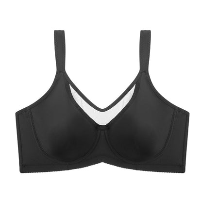 🏆 Last Day Special Price £7.99! 💐Women's Elegant Sheer Full Coverage Plus Size Bra