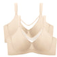 🏆 Last Day Special Price £7.99! 💐Women's Elegant Sheer Full Coverage Plus Size Bra