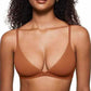 👙50% OFF NOW! Women's Wire‑Free Jelly Support Triangle Bralette‑Seamless Soft Padded Wireless Bra, Gentle Lifting Shaping Invisible Everyday Underwear