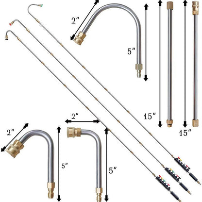 📢LAST DAY SALE 50% OFF!🔥4000 PSI High-Pressure Cleaning Wand Set