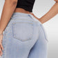 🔥LAST DAY SALE 50% OFF✨⚡ 50K+ SOLD! 🎁Mid-low Rise Baggy Jeans Stretchy Wide Leg for Women
