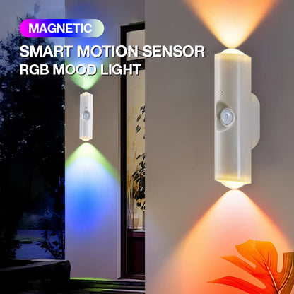 ⏳LAST DAY SALE ONLY ￡6.99!!🔥⏰RGB Magnetic Ambient Lamp – Dimmable Colors, Strong Magnet 🎨🧲
