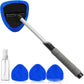 🚗 50% OFF – Extendable Windshield Cleaning Tool Set | 180° Rotating Car Window Cleaner with 4 Reusable Microfibre Pads