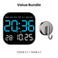 🌟2026 HOT SALE 50% OFF🌟Multifunctional Digital Alarm Clock for Home & Office