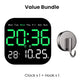 🌟2026 HOT SALE 50% OFF🌟Multifunctional Digital Alarm Clock for Home & Office
