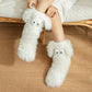 🏆🔥LAST DAY BUY 1 GET 1 FREE⚡50K+ SOLD💕Women's Plush Slippers Floor Socks 👍 ✨Winter Home Indoor Thickened Fleece-Lined Anti-Slip Adult