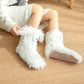 ⏳LAST DAY SALE 50% OFF! 💗 Women's Plush Slipper Socks 🧦 Thick Fleece-Lined & Anti-Slip | Warm, Cosy & Perfect for Indoor Winter Wear ❄️