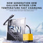 ⏰LAST DAY SALE 50% OFF!!🔥2026 New GaN USB-C Fast Charger with Retractable Cable, Multiport Charging Station (2 USB-C PD + 1 USB-A)