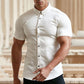 🏖️Summer cool-down deal: just £11.99! 😎🇬🇧  Men's Non-Iron Shirts – Wrinkle-Free, Comfortable All Day & Perfect for Business or Casual👔✨