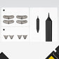 🔥 50% OFF 👁️ 3-in-1 Eyeliner & Lower Lash Stamp Kit – Perfect Wings, Natural Lashes & Beauty Marks in Seconds