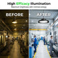 🔥 50% OFF 💡 100W UFO LED High Bay Light – 160LM/W Ultra-Bright Industrial Lighting for Warehouses & Large Spaces