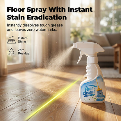 ⏳LAST DAY BUY 2 GET 1 FREE!!🌟50K+ SOLD!🧹💨 50% OFF! Hard Surface Floor Cleaner Spray – Fast drying, no watermarks. Restores natural gloss, antibacterial & safe for wood/tile. Fresh botanical scent. 🏠✨