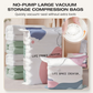 🔥 OVER 60% OFF + BUY 2 GET 1 FREE 🧳 No-Pump Vacuum Storage Bags – Save Up to 80% Space, Extra-Large & Reusable