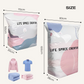 🔥 OVER 60% OFF + BUY 2 GET 1 FREE 🧳 No-Pump Vacuum Storage Bags – Save Up to 80% Space, Extra-Large & Reusable