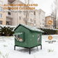 🏠 LIMITED-TIME 50% OFF! 🐈 All-Weather Elevated Outdoor Cat House – Waterproof, Insulated, Foldable 🌧️