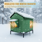 🏠 LIMITED-TIME 50% OFF! 🐈 All-Weather Elevated Outdoor Cat House – Waterproof, Insulated, Foldable 🌧️