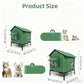 🏠 LIMITED-TIME 50% OFF! 🐈 All-Weather Elevated Outdoor Cat House – Waterproof, Insulated, Foldable 🌧️
