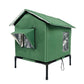 🏠 LIMITED-TIME 50% OFF! 🐈 All-Weather Elevated Outdoor Cat House – Waterproof, Insulated, Foldable 🌧️