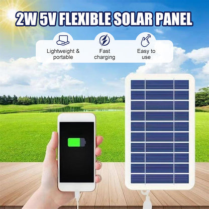 ⏳LAST DAY SALE ONLY ￡9.99!!🔥SunFlex™ 2W – Ultra-Thin Flexible Solar Charger (5V USB Output)☀️🔋