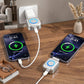 🥳2026 HOT SALE🥳💞50K+ SOLD!⚡Auto Power-Off Fast Charging Adapter