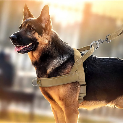 🔥LAST DAY SALE: ONLY ￡9.99!!🏆✨Heavy-Duty Tactical Dog Harness with Handle🐕