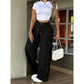 ⏳ LAST DAY SALE ONLY £15.99! 👖 Women’s High-Waisted Straight-Leg Trousers | Front Seam Detail & Elasticated Waist | Smart, Comfortable & Easy to Style ✨
