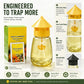🕸️ 50% OFF! Hanging Fly Trap | Indoor & Outdoor Insect Trap | Easy-to-Hang Solution for Fruit Flies, Gnats & Flying Pests 🦟