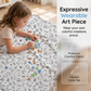 🔥 50% OFF 🎨 Creative Cozy Coloring Blanket Kit – Color, Wash & Create Again