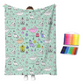 🔥 50% OFF 🎨 Creative Cozy Coloring Blanket Kit – Color, Wash & Create Again