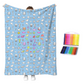 🔥 50% OFF 🎨 Creative Cozy Coloring Blanket Kit – Color, Wash & Create Again