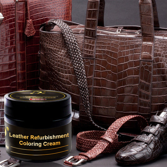 ✨Limited Time 50% Off！🔥One product repairs all your leather goods！Leather Paint Kit