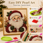 ⏳Last Day Sale Only ￡7.99!!🎁💎DIY Christmas Pearl Diamond Art Kit🎨Relaxing & Beginner-Friendly🧘