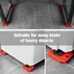 🔥48% off! Hot deal🎁Casters! Move your furniture with ease—all by yourself! They won’t damage your furniture or floors, making it easy to maintain your ideal home environment.