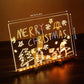 🌲EARLY CHRISTMAS SALE 50% OFF! 🎁✨ LED Note Board with Colour Markers 🌈 Reusable for Notes, Reminders & Creative Doodles 💡