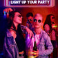 🔥 HOT SALE: 50% OFF 🌈 Mini LED Finger Lights – Colourful Party Glow Lights with Elastic Bands ✨