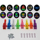 🔥 HOT SALE: 50% OFF 🌈 Mini LED Finger Lights – Colourful Party Glow Lights with Elastic Bands ✨