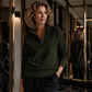 🧥✨ Women's Quarter Zip Pullover – 50% OFF! Soft stretch, ribbed texture, relaxed fit – sporty everyday style. 🔥🌸