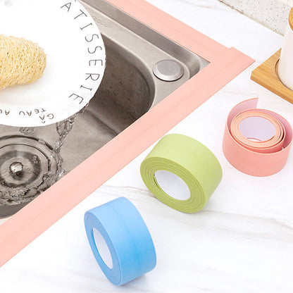 ⏳LAST DAY SALE 50% OFF! 🔥 3.3m Waterproof Caulk Tape 🛁 Perfect for Kitchen Sinks, Baths & Worktops ✨ Quick, Clean & Easy to Apply