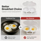 🔥 50% OFF! 🍳 Microwave Egg Poacher with Lid & Handle | Quick & Easy Egg Cooker | Perfect for Breakfast & Everyday Cooking ✨