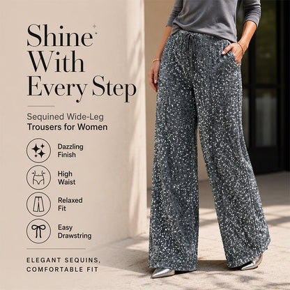 🛍️🔥Last Day Special Price £23.99!!👖Women's Elastic Waist Straight-Leg Pants