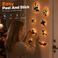 🎃 50% OFF! 👻 Halloween Glow-in-the-Dark Wall Stickers | Spooky Ghosts, Bats & Pumpkin Decor | Fun Halloween Room Decoration ✨
