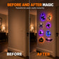 🎃 50% OFF! 👻 Halloween Glow-in-the-Dark Wall Stickers | Spooky Ghosts, Bats & Pumpkin Decor | Fun Halloween Room Decoration ✨
