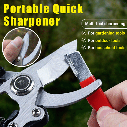 ⏳LAST DAY SALE 50% OFF! 🔥 Portable Dual-Purpose Whetstone 🛠️ Compact & Easy to Carry | Perfect for Outdoor Use, Gardening & Camping 🏕️