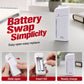🔋 Emergency Phone Charger | AA Battery Powered Portable Power Bank | No Charging Needed | Built-In LED Flashlight for Travel, Camping & Emergencies 🔦