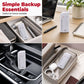 🔋 Emergency Phone Charger | AA Battery Powered Portable Power Bank | No Charging Needed | Built-In LED Flashlight for Travel, Camping & Emergencies 🔦
