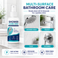 🔥 50% OFF! 🚿 Fast-Acting Shower Limescale Remover Spray | Removes Hard Water Stains & Mineral Build-Up | Spray, Wipe & Shine ✨