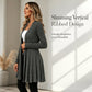 🌸 NEW ARRIVAL – 50% OFF 🧥 Elegant Textured Open Cardigan – Soft, Effortless & Easy to Style Every Day ✨