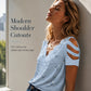 🔥50% OFF TODAY! 💕 Women’s Scalloped V-Neck Heart Print T-Shirt ✨ Soft, Casual & Flattering Fit | Perfect for Everyday Wear, Holidays & Summer Outfits 🌸