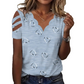 🔥50% OFF TODAY! 💕 Women’s Scalloped V-Neck Heart Print T-Shirt ✨ Soft, Casual & Flattering Fit | Perfect for Everyday Wear, Holidays & Summer Outfits 🌸