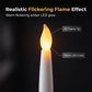 Flickering Flameless LED Taper Candles